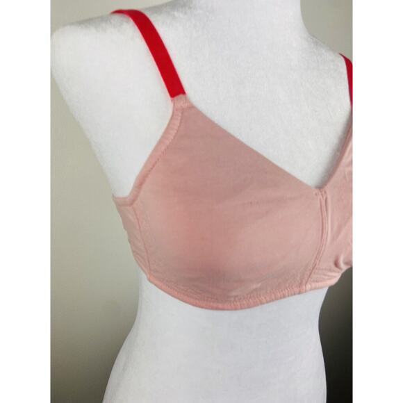 Zivame Pink Cotton No Underwire Bra Size 34C (976) - Picture 2 of 6